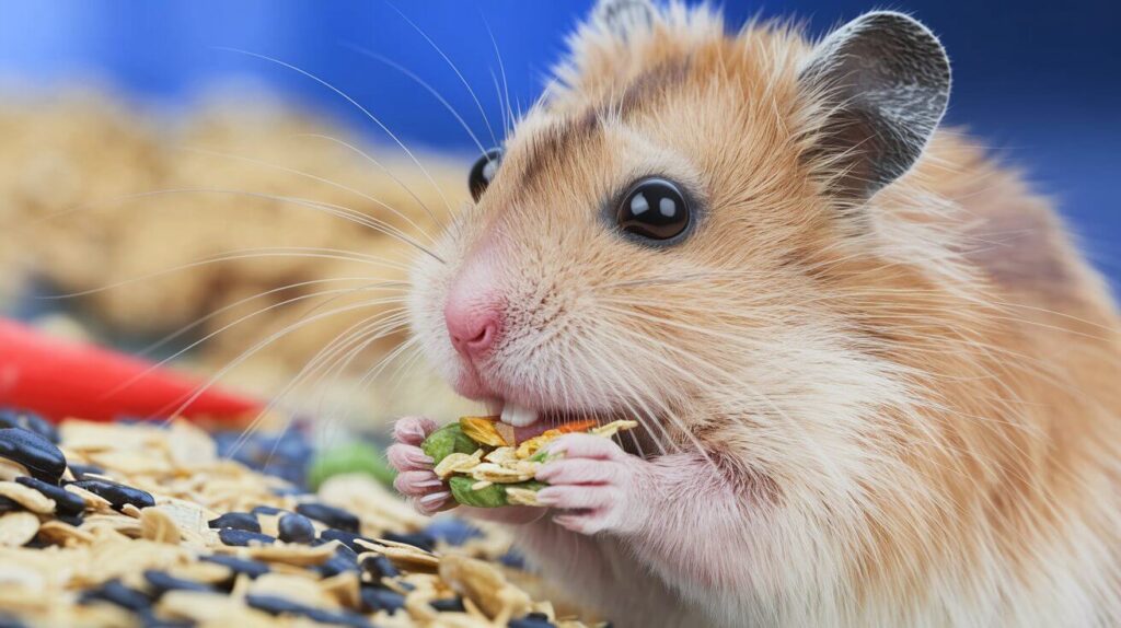 Alimentação e nutrição do Hamster Sírio Saudável