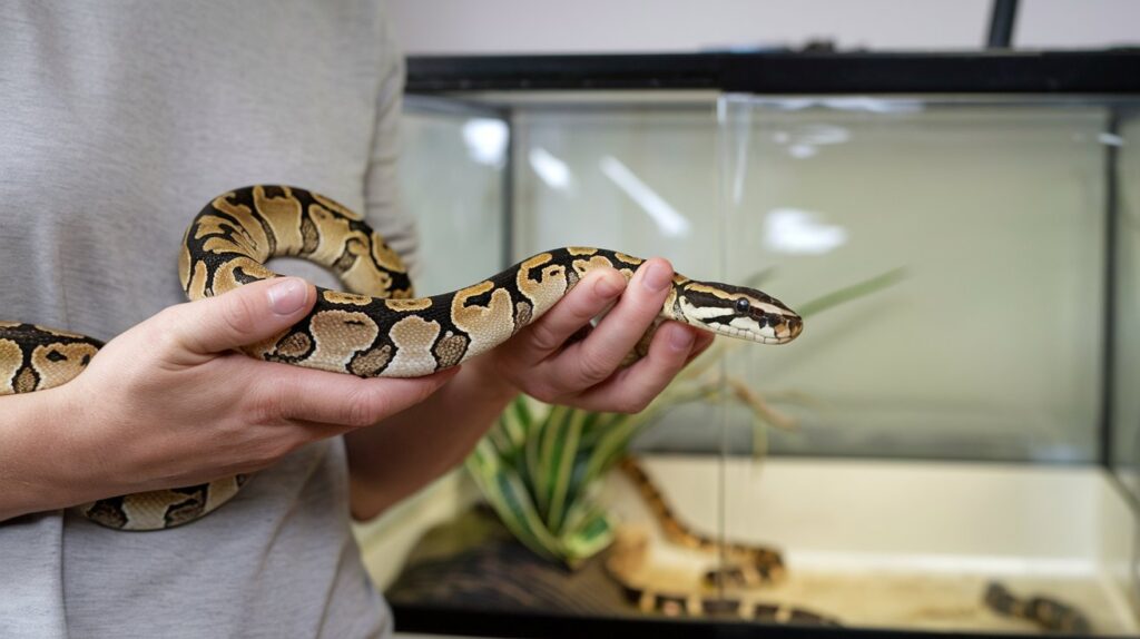 Compreendendo o Comportamento para Criar uma Cobra Píton em Casa